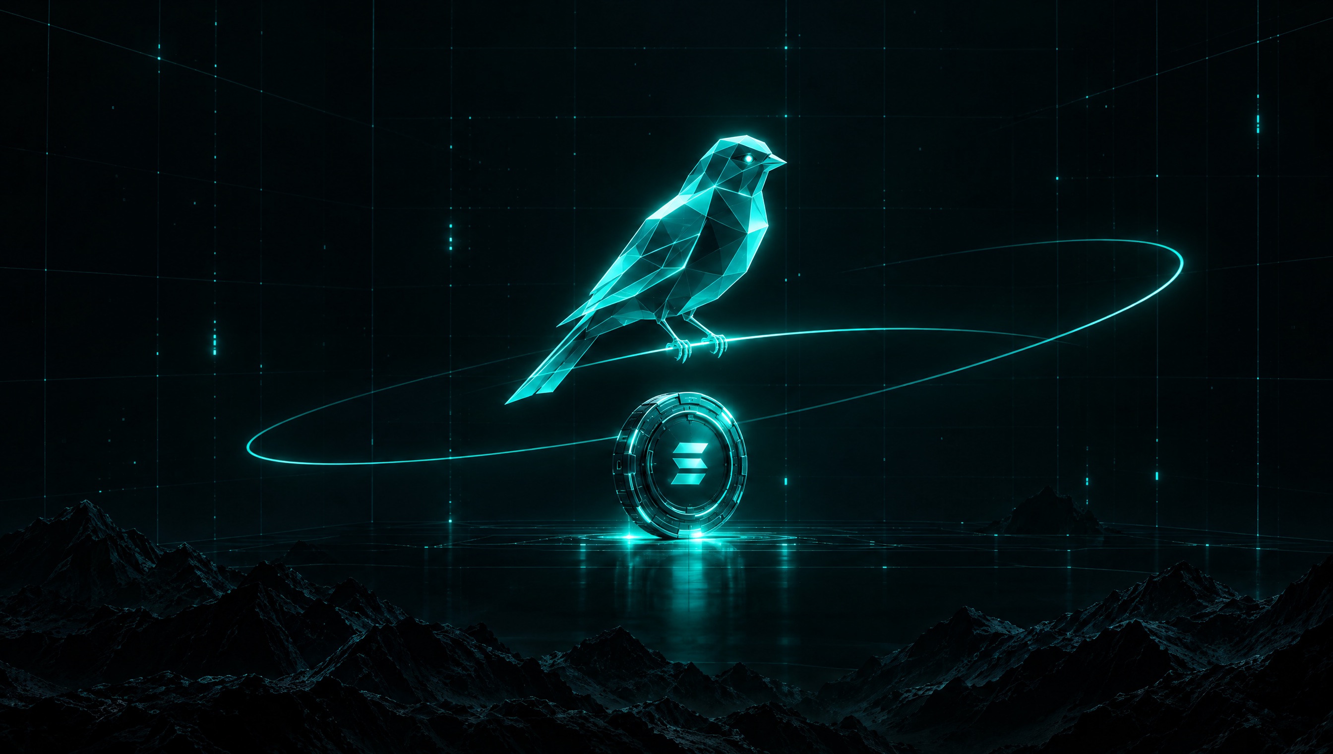 The quantum canary: a bounty no one can move unless ed25519 breaks